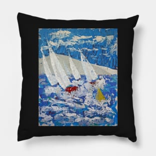 Around The Buoy - Acrylic Pillow