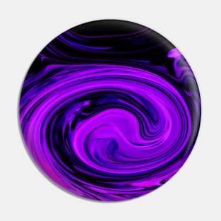 Purple Swirls Pin