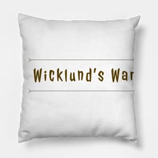 Wicklund's Warriors Pillow