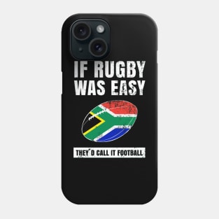South Africa Rugby Funny Support Gift Active Phone Case