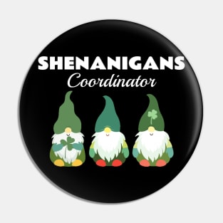 Shenanigans Coordinator Pin