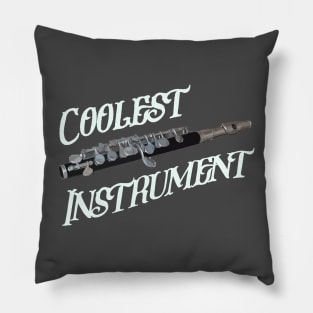 Coolest Piccolo Instrument Player Vintage Welsh Instrument British Music Pillow