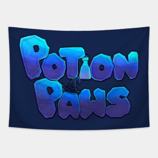 Potion Paws Logo Tapestry