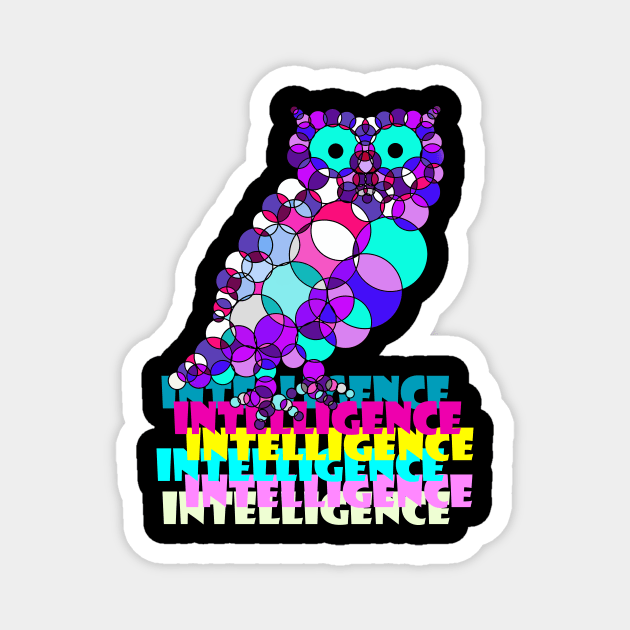 OWL INTELLIGENCE Magnet by SikiuFactory