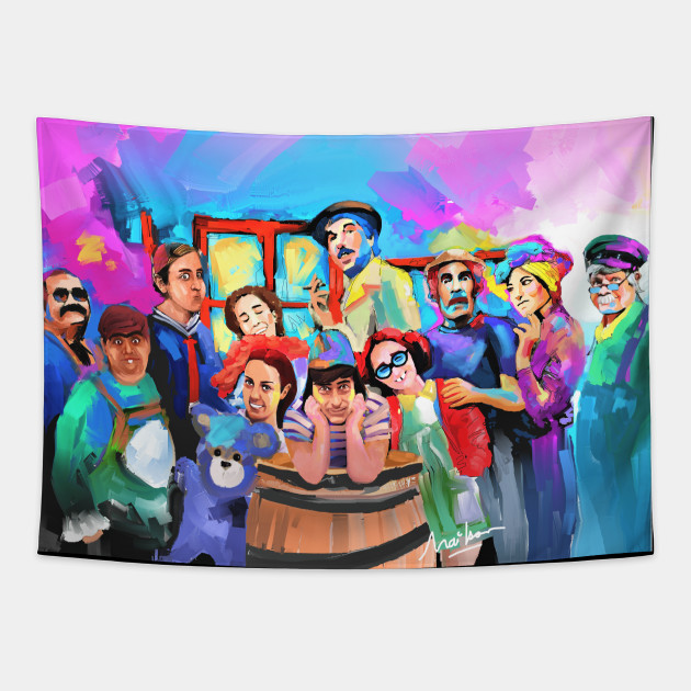El Chavo Del 8 El Chavo Del 8 Tapestry Teepublic