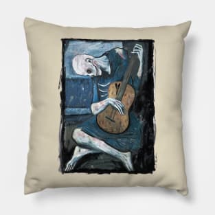 Guitar Player Pillow