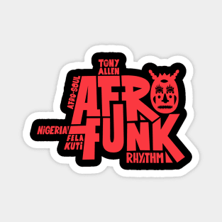 Afro Funk Music Magnet