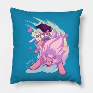 Stevonnie and Lion Pillow