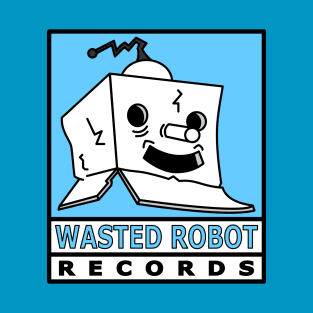 Wasted Robot Records Logo T-Shirt