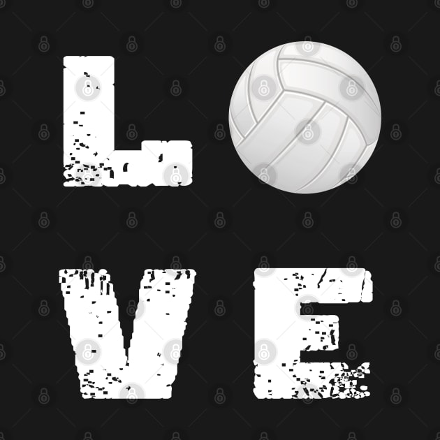 Love Volleyball by TOPTshirt