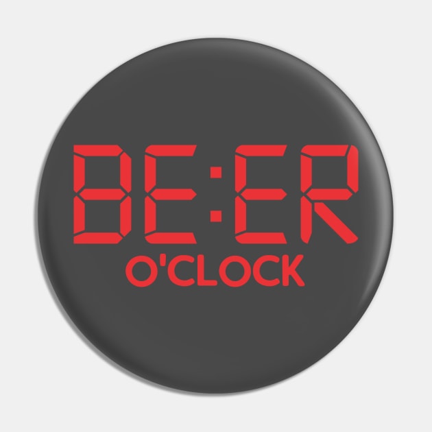 Beer O'Clock Pin by ericb