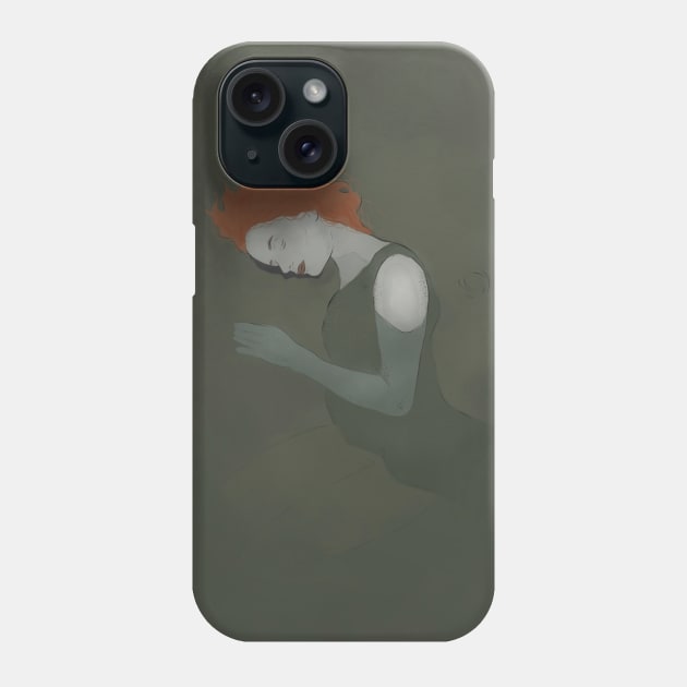 Sleeping Phone Case by DemoNero