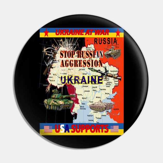 Ukraine - Ukraine at War - USA Supports - Map - TALL X 300 Pin by twix123844