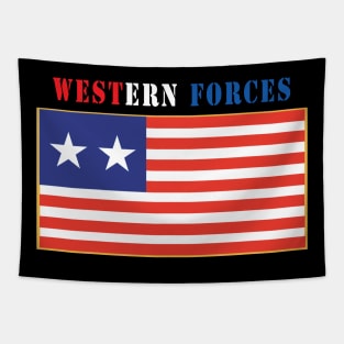 Flag - Western Forces - 2 Star Flag w Txt Tapestry