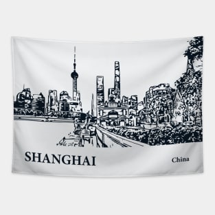 Shanghai - China Tapestry