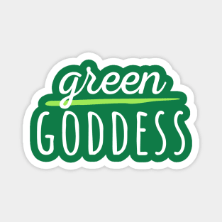 Green Goddess Magnet