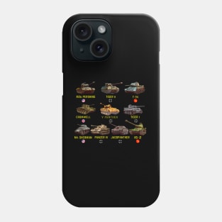 Top 10 WW2 Tanks Phone Case