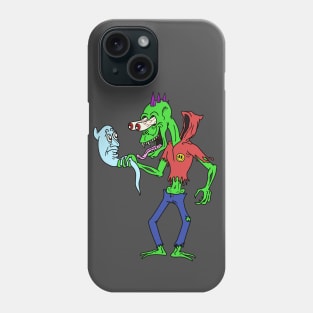 Skeleton Punk - The Devourer Phone Case