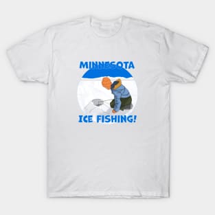 Ice Fishing T-Shirts for Sale