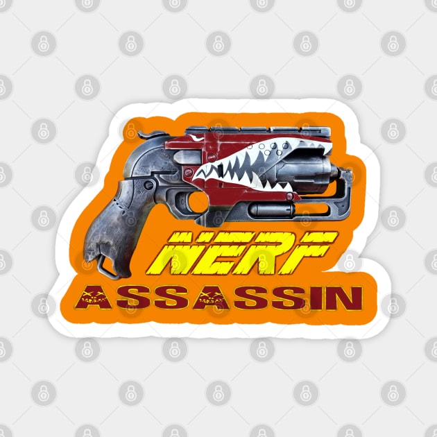 Nerf Assassin Magnet by DistractedGeek