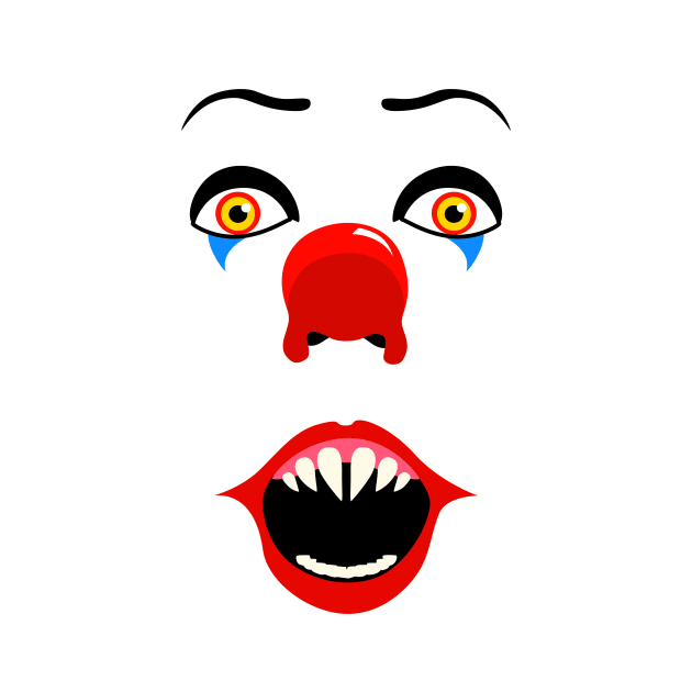 Creepy Penny Clown | Jaws by Jakmalone