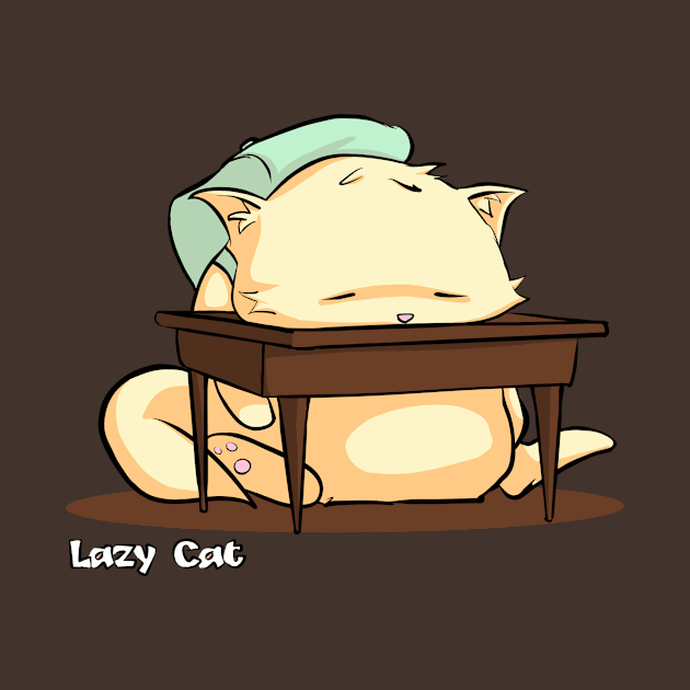 Lazy Cat (School Days 2) by jocampo770