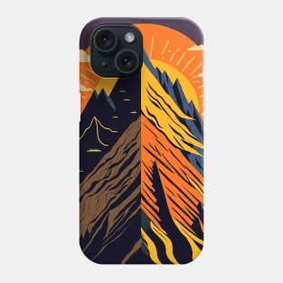 hiking is my therapy Phone Case