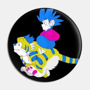 yaiba riding on kagetora Pin