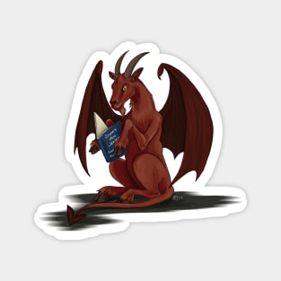Cryptid Book Club - Jersey Devil Magnet