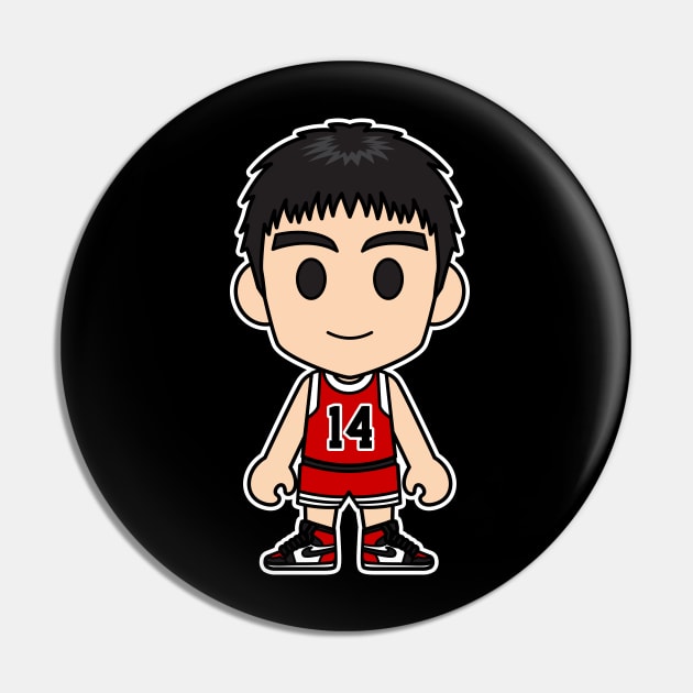 Hisashi Mitsui Pin by Chibi Pops