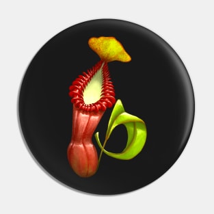 Carnivorous Plant Nepenthes Edwardsiana Botanical Pitcher Plant Pin