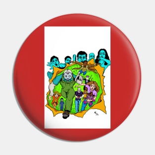 All New Junior High Horrors Pin