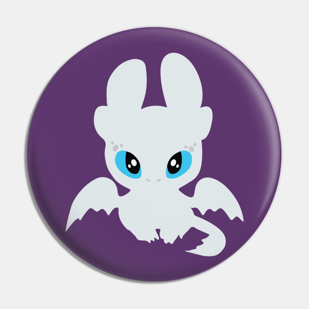 Light Fury - How to train your dragon Pin by khoipham