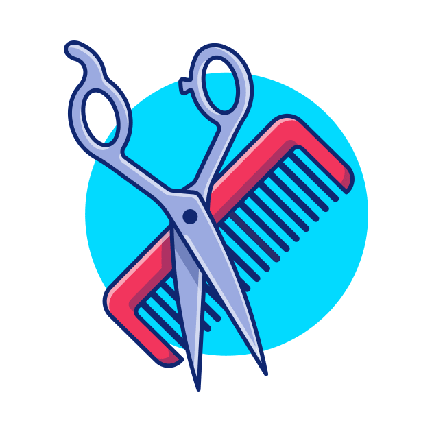 Shaving Scissors With Comb by Catalyst Labs