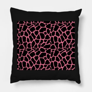 Modern Animal Skin Pattern Giraffe Pillow