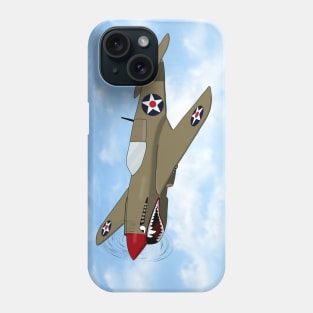 Flying Tiger V.2 (Large Design) Phone Case