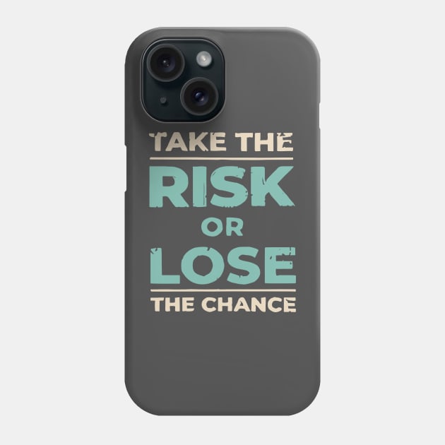 Risk Phone Case by ArtBudda