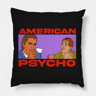 "American Psycho" Card Scene Pillow