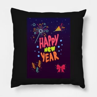 happy new year Pillow