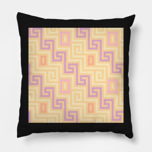 Copy of Pink Greck seamless pattern Pillow