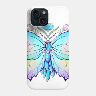 Crystals and Wings Phone Case