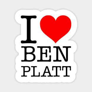 I ❤ Ben Platt Magnet