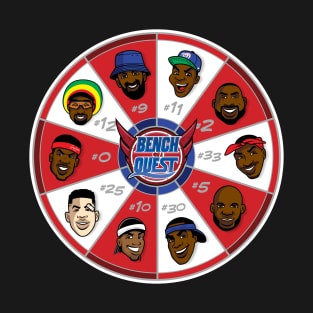 2016 Bench On A Quest - Player Wheel T-Shirt