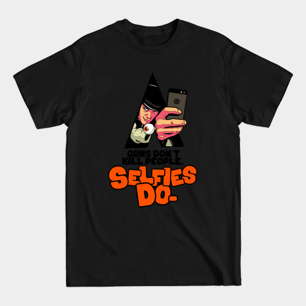 Discover A Clockwork Selfie - Stanley Kubrick - T-Shirt