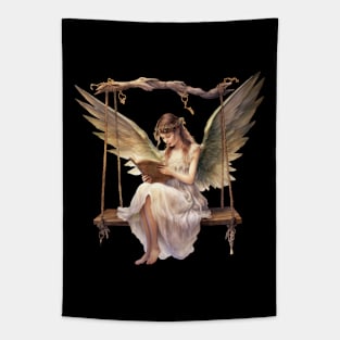 Enchanting fairy swing Tapestry