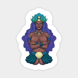 Goddess of the Yoruba religion - Yemoja Magnet