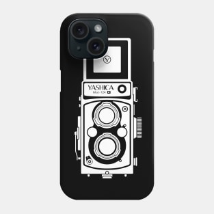 Yashica Mat 124G White Phone Case