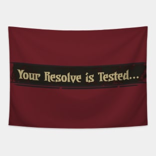 Darkest Dungeon - Your Resolve is Tested Tapestry