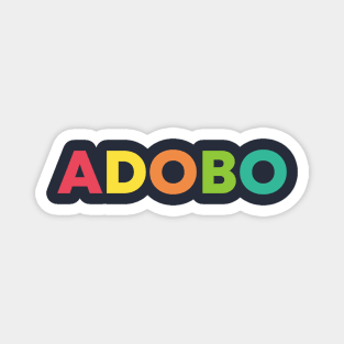 adobo texts Magnet