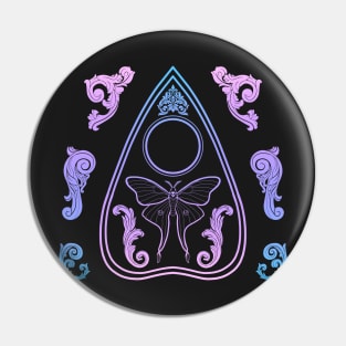 Ouija Planchette (pastel) Pin